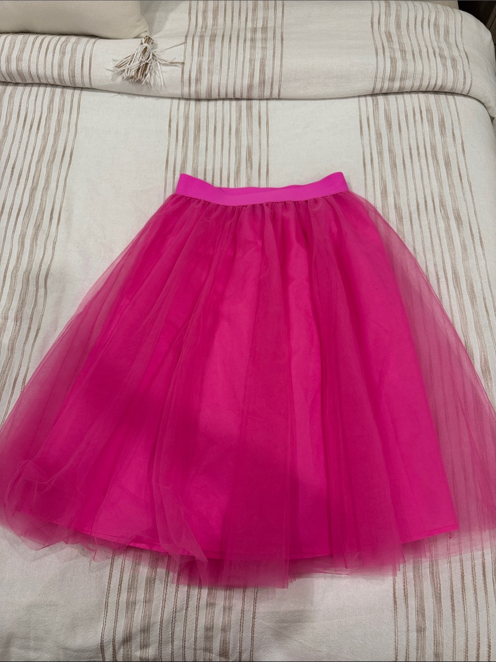 a new day Hot Pink Tulle Skirt